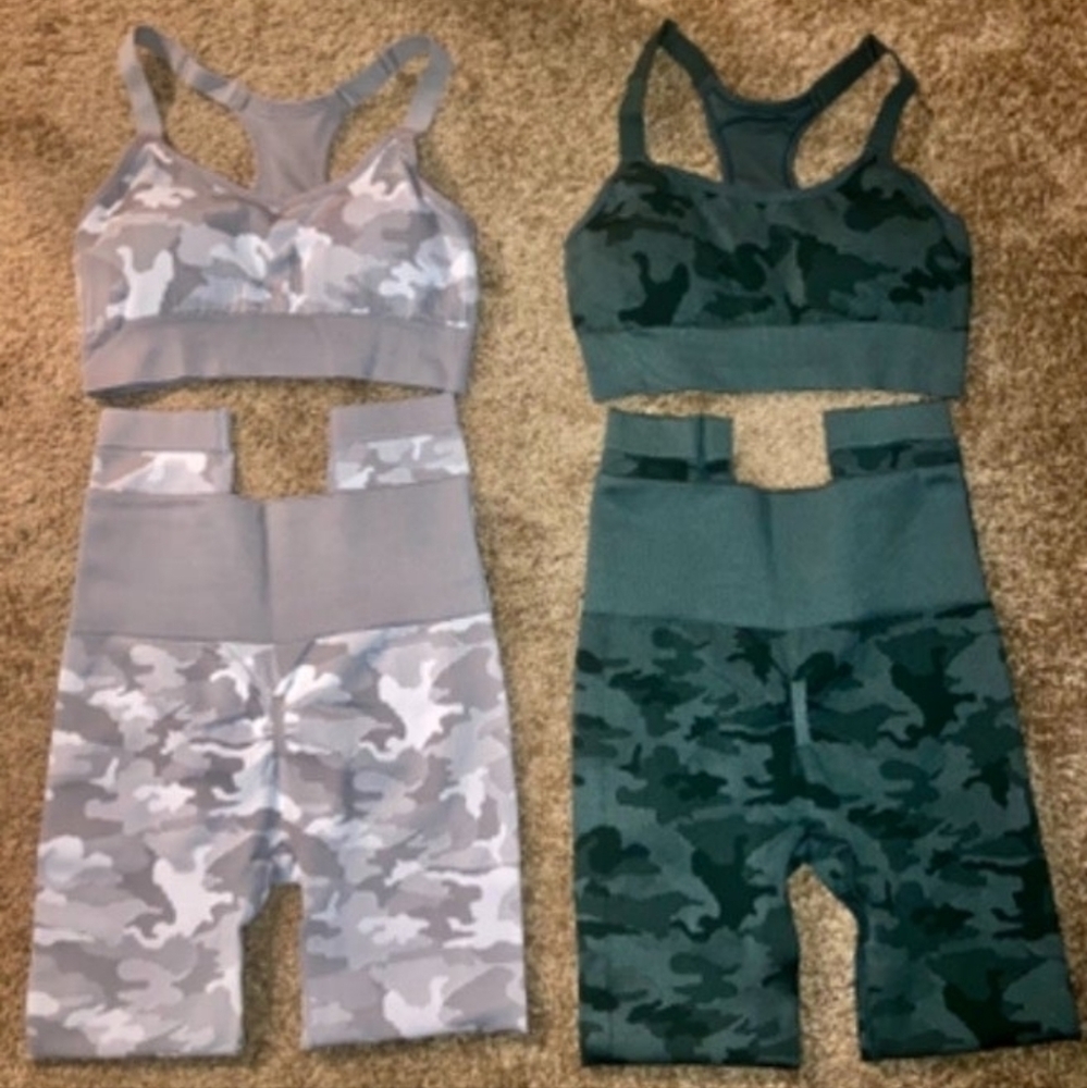 2 camo workout sets